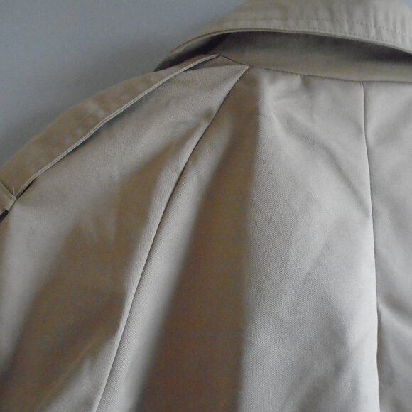 Banana Republic Tan Timeless Trench Coat, Size S - Picture 8 of 9